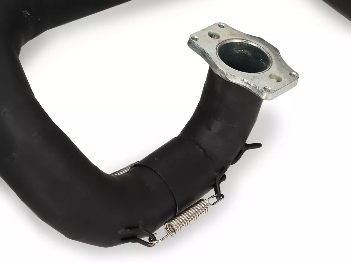 Escape -BGM PRO MZ30 Franspeed by Andy Francis Scooters- Lambretta Serie 3 - sin silenciador - negro - LI 125, LI 150, LiS 125, LiS 150, TV 175, SX, TV, GT, GP 125, 150, 200