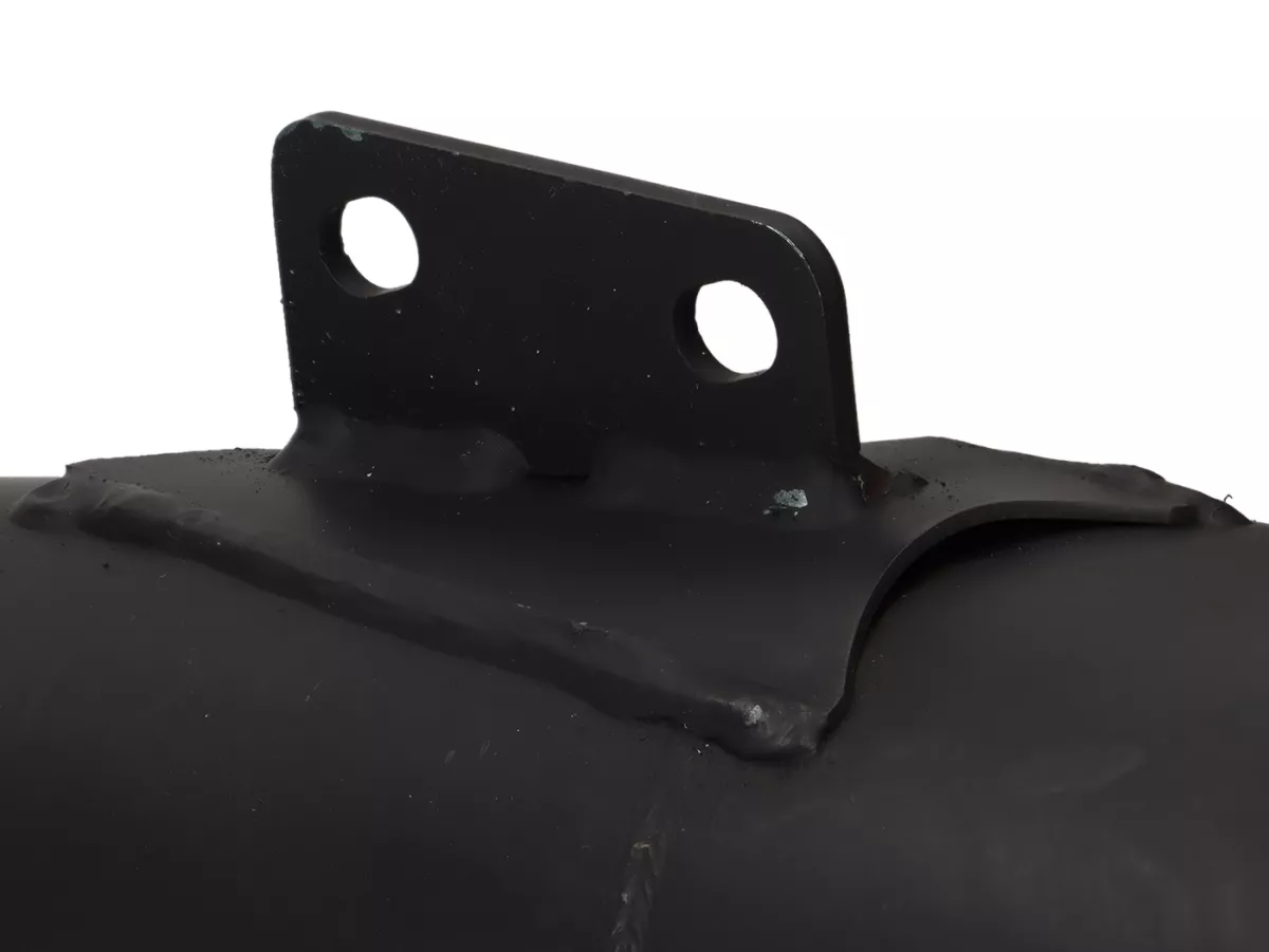 Uitlaat -BGM PRO MZ30 Franspeed by Andy Francis Scooters- Lambretta Serie 1-2 - zonder demper - zwart - LI 125, LI 150 Serie 1 en 2, TV 175 Serie 2