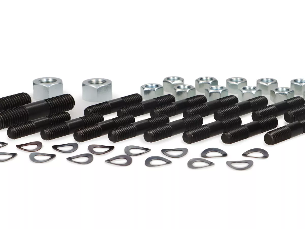 Stud set for Lambretta engine casing cover -BGM ORIGINAL- LI, TV, GT, LIS, SX, DL, GP