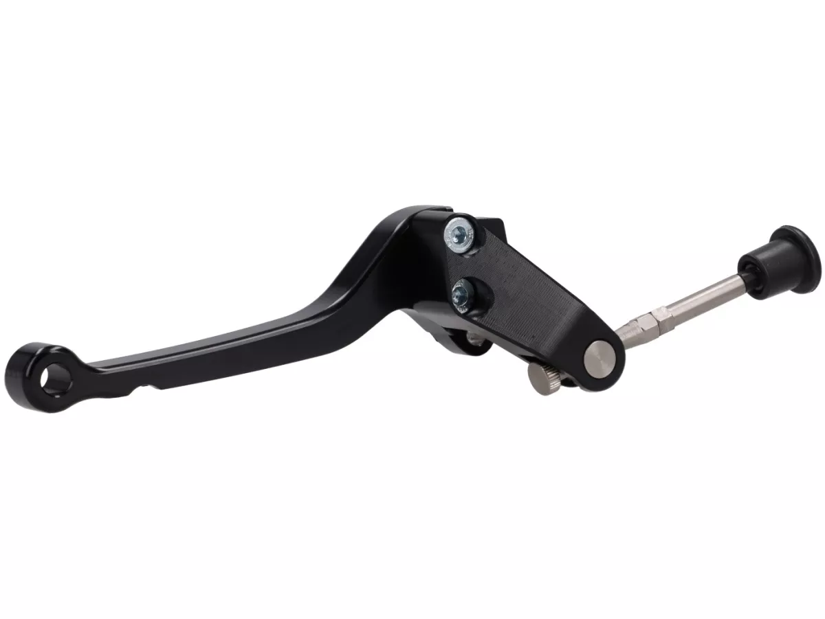 Bomba de freno delantero -BGM PRO SPORT- pistón Ø=11mm, CNC - Vespa V50 Special, V50 Elestart- derecha, negro