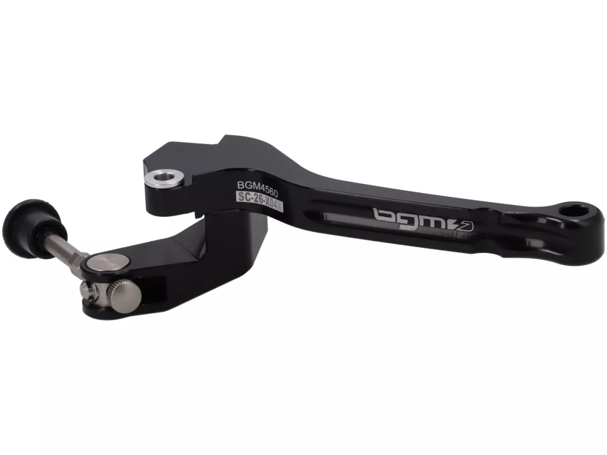 Bomba de freno delantero -BGM PRO SPORT- pistón Ø=11mm, CNC - Vespa PX- derecha, negro