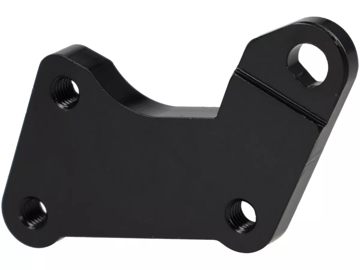 Brake caliper adapter -BGM PRO- CNC - oversize disc Ø 240mm - Vespa GTS/GTV with Heng Tong brake system until 2023 - for 13 inch rim