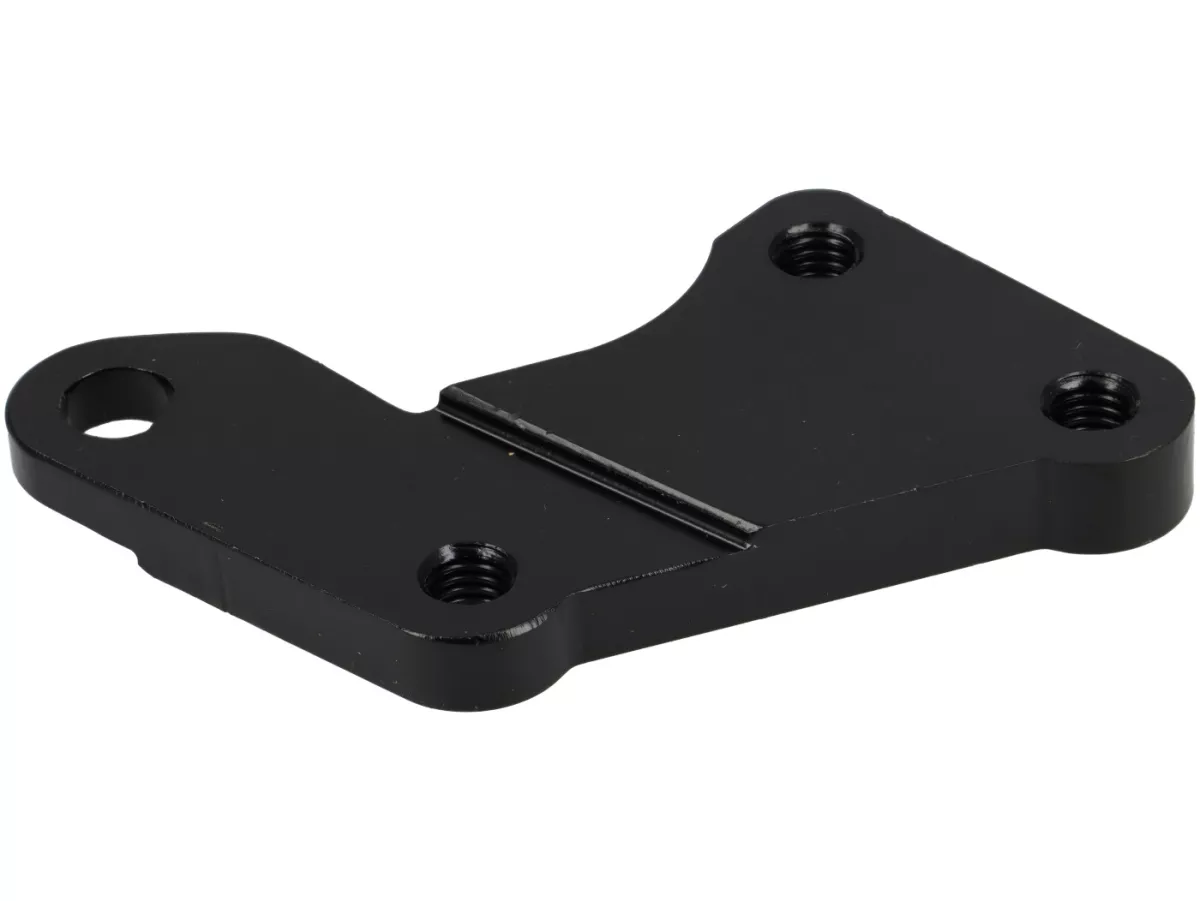 Brake caliper adapter -BGM PRO- CNC - oversize disc Ø 240mm - Vespa GTS/GTV with Heng Tong brake system until 2023 - for 13 inch rim