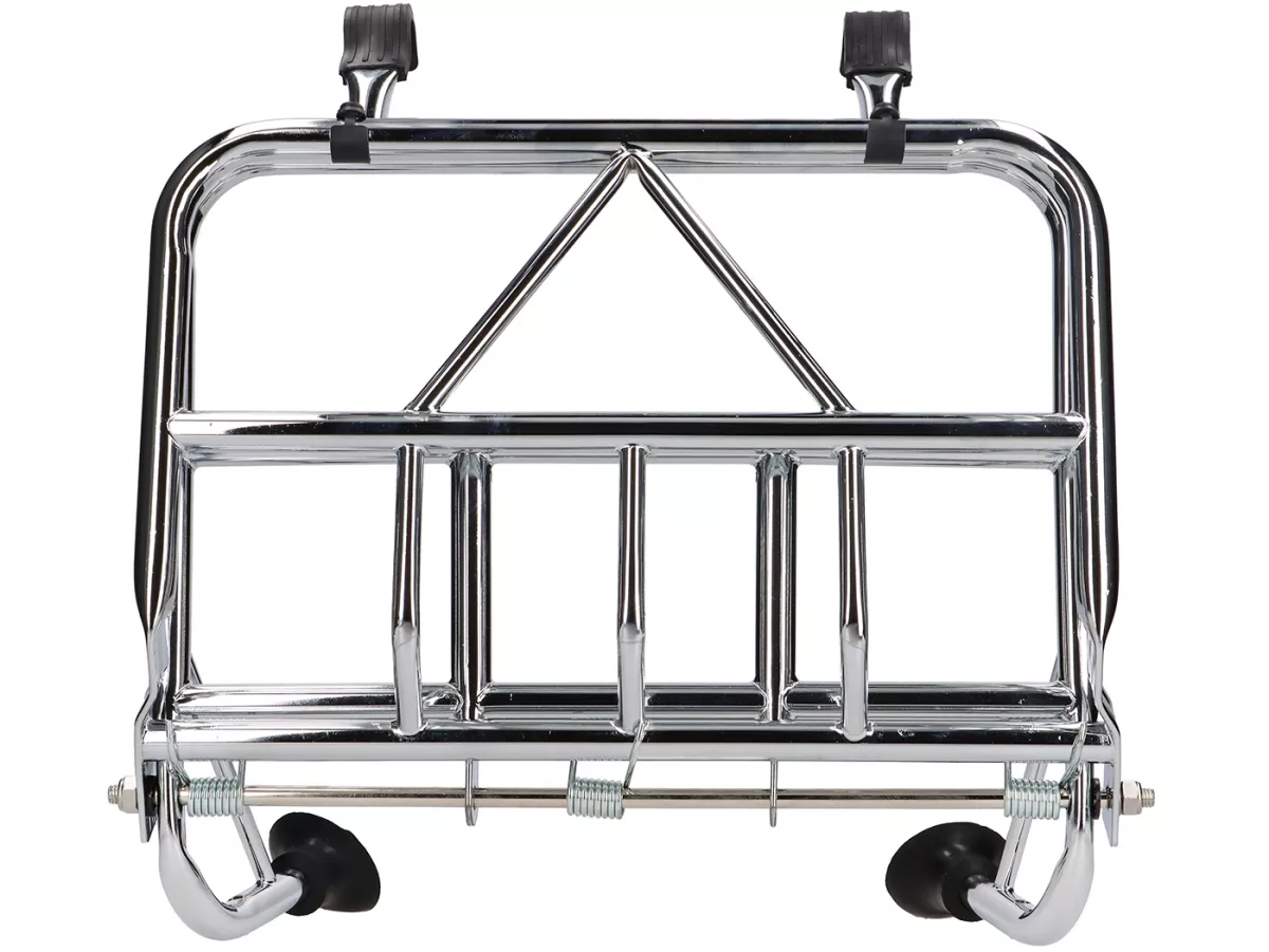 Portaequipajes delantero plegable -bgm PRO- Lambretta LI (Serie 2), TV 175 (Serie 2) - Cromo