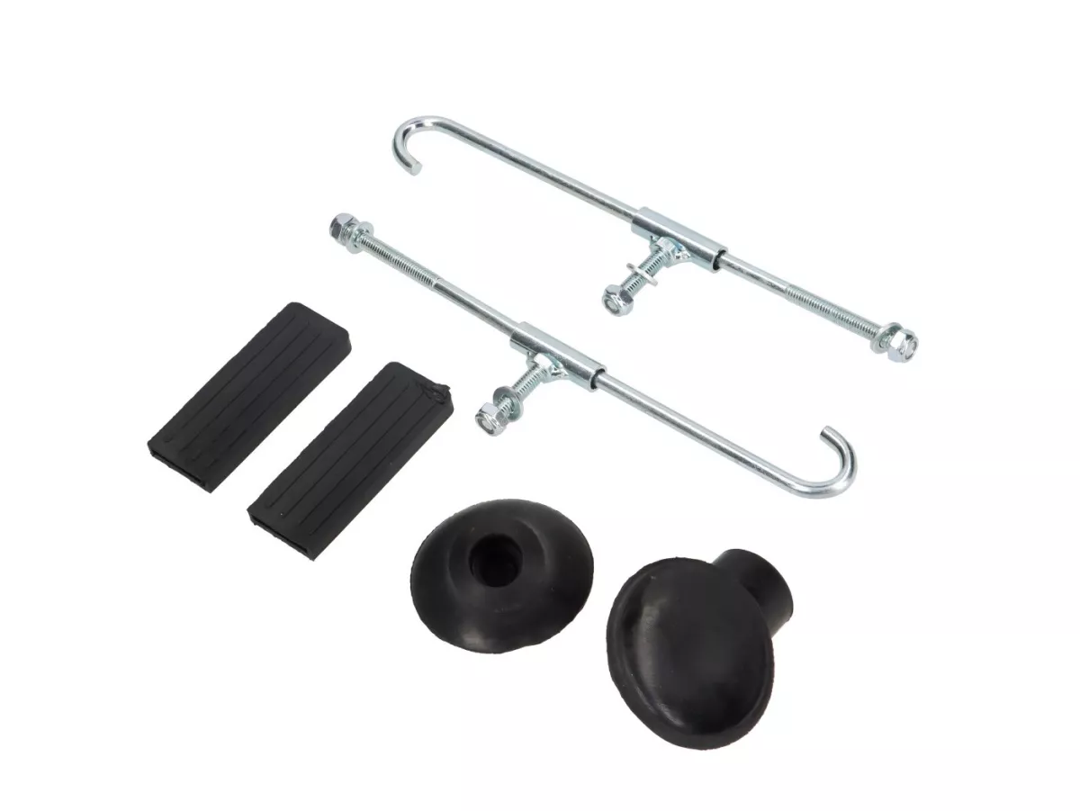 Portaequipajes delantero plegable -bgm PRO- Lambretta LI (Serie 2), TV 175 (Serie 2) - Cromo