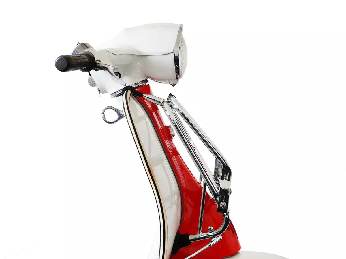 Portaequipajes delantero plegable -bgm PRO- Lambretta LI (Serie 2), TV 175 (Serie 2) - Cromo