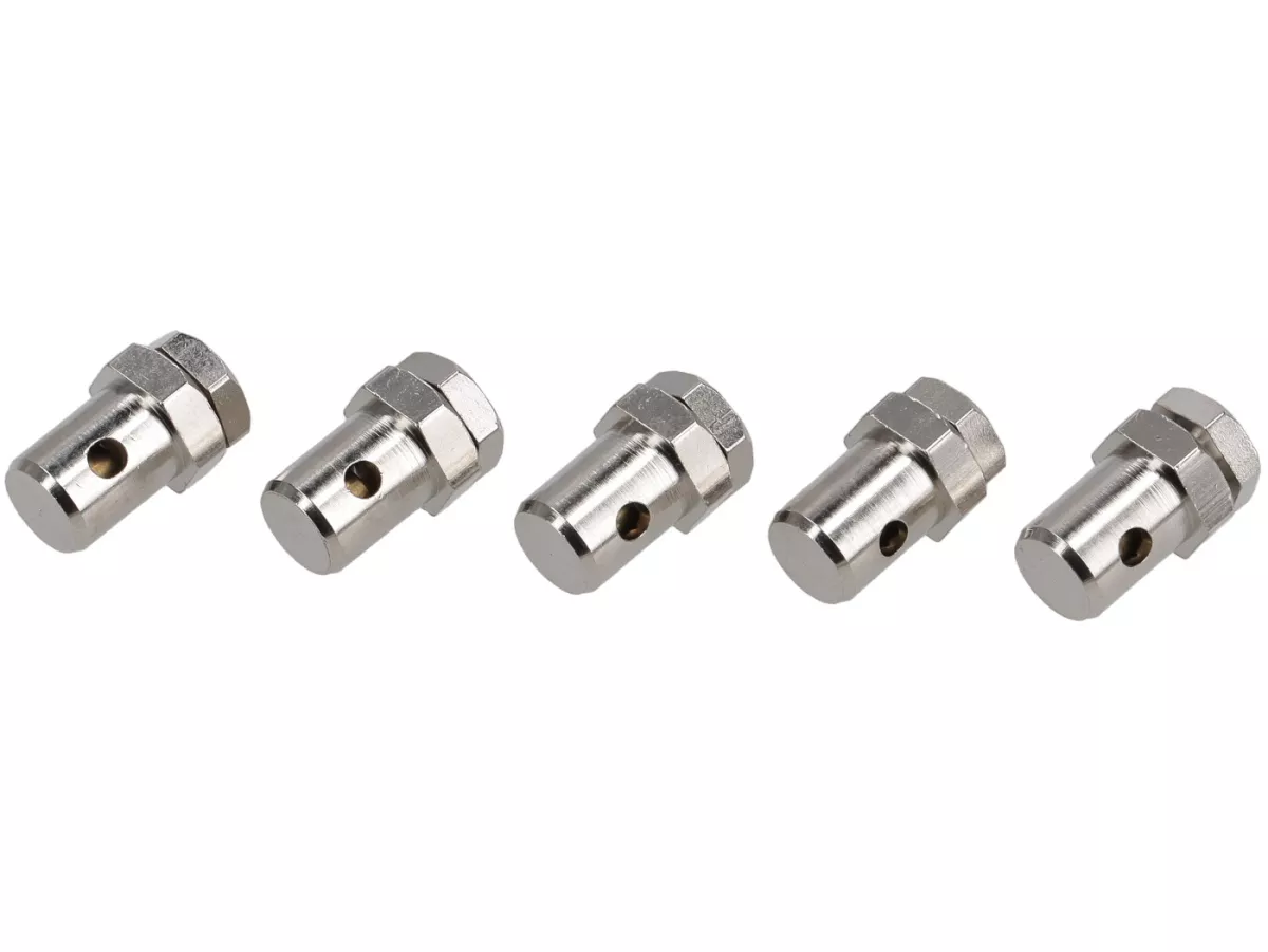 Trunnion set -BGM PRO- Ø=6.8x8mm- all Vespa models (used for clutch cable/gear change cable in gear selector box) - 5 pcs