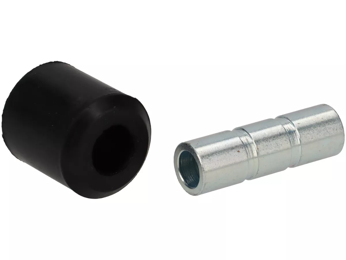 Set silent block ammortizzatore/motore -BGM PRO Antislip (Made in Germany) Ø=10mm x 48mm- Vespa PX (dal 1984), T5 125cc, PK
