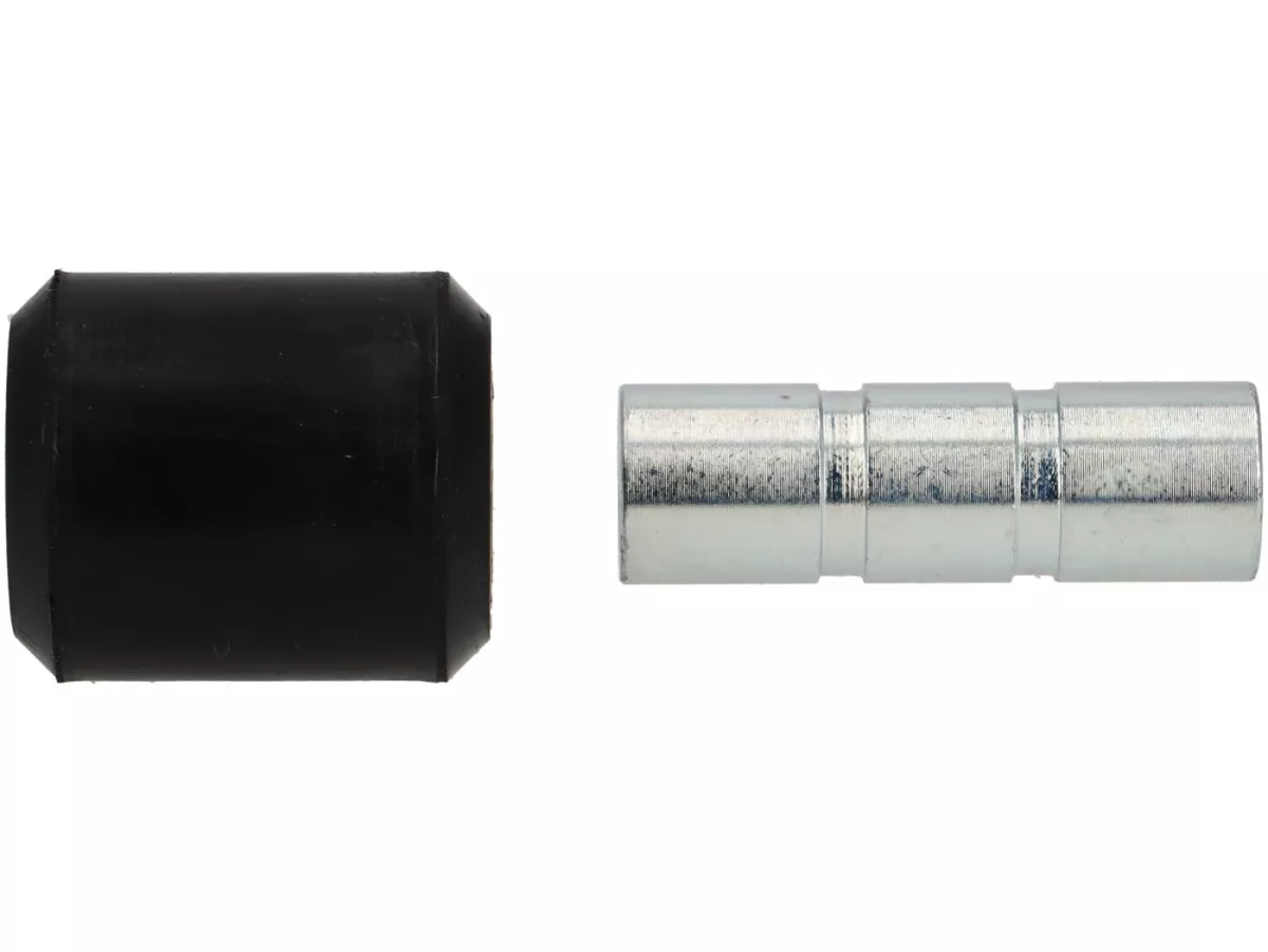 Set silent block ammortizzatore/motore -BGM PRO Antislip (Made in Germany) Ø=10mm x 48mm- Vespa PX (dal 1984), T5 125cc, PK