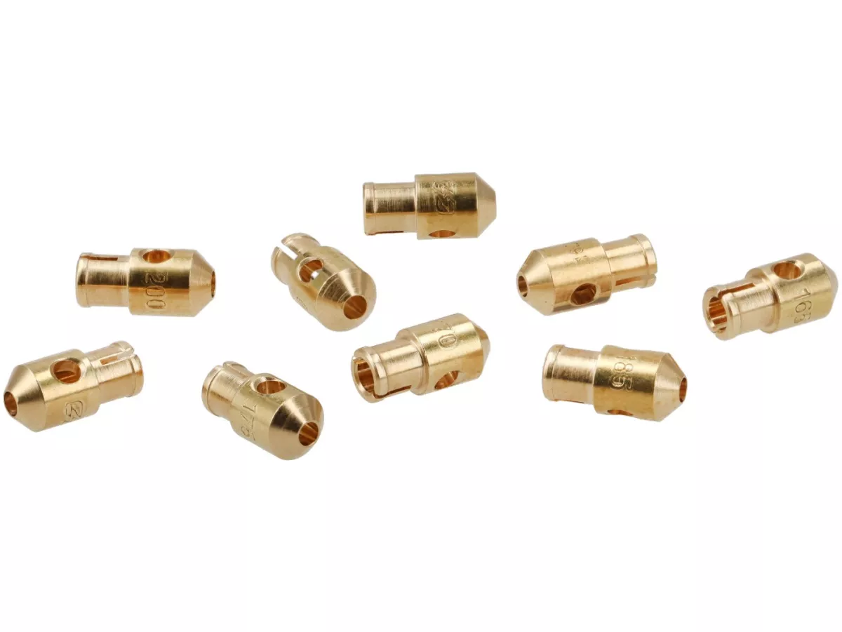 Tuning set for SI carburetor with Venturi -BGM PRO 162-200 - main jet set, secondary jet, mixing tube, main air correction jet