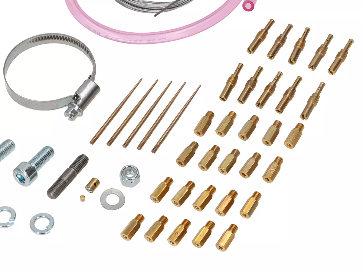 Carburettor kit -BGM PRO 195-225ccm- Lambretta LI, LIS, SX, TV (Serie 2-3), DL, GP Keihin PWK 28