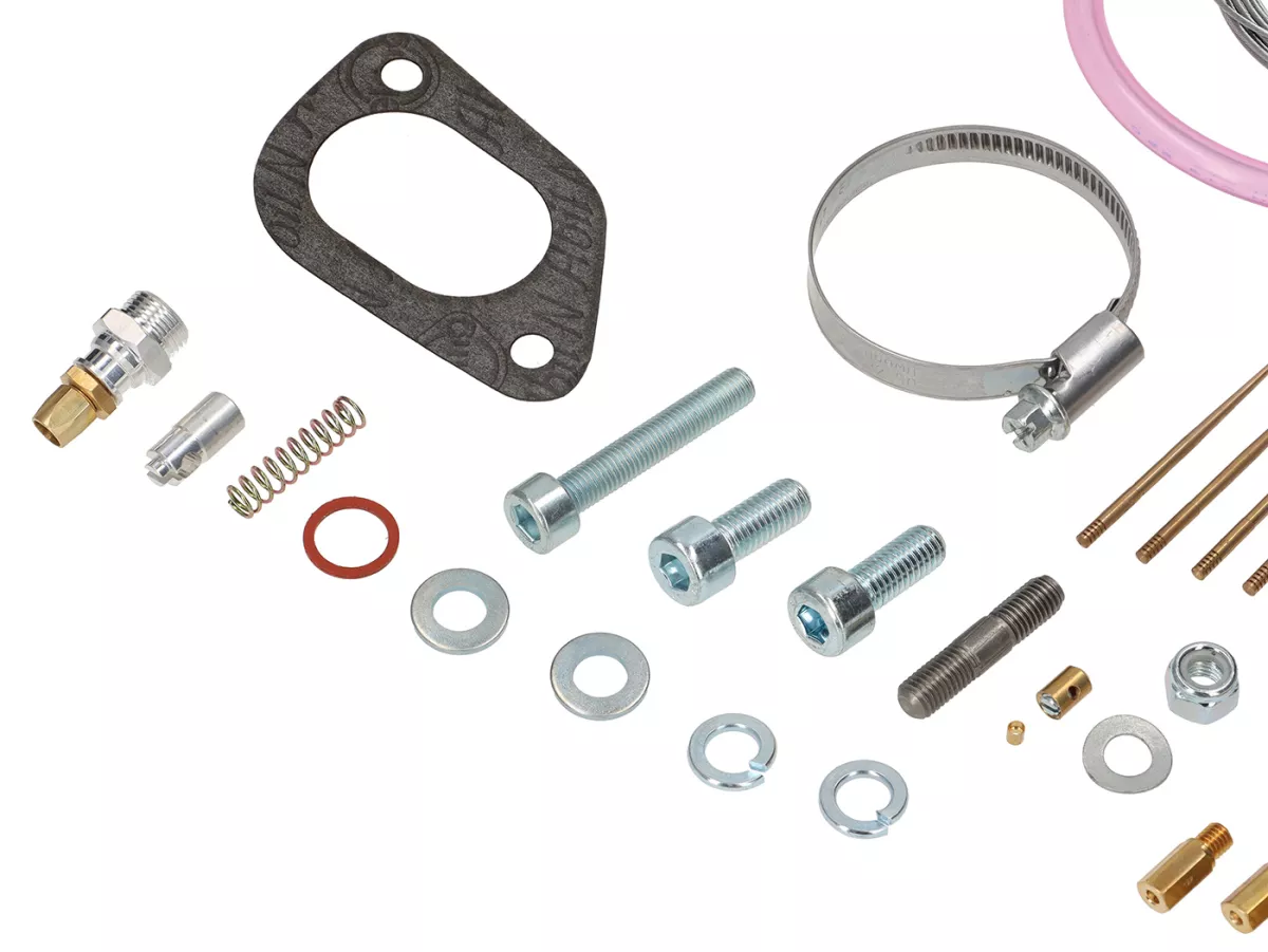 Carburettor kit -BGM PRO 195-225ccm- Lambretta LI, LIS, SX, TV (Serie 2-3), DL, GP Keihin PWK 28