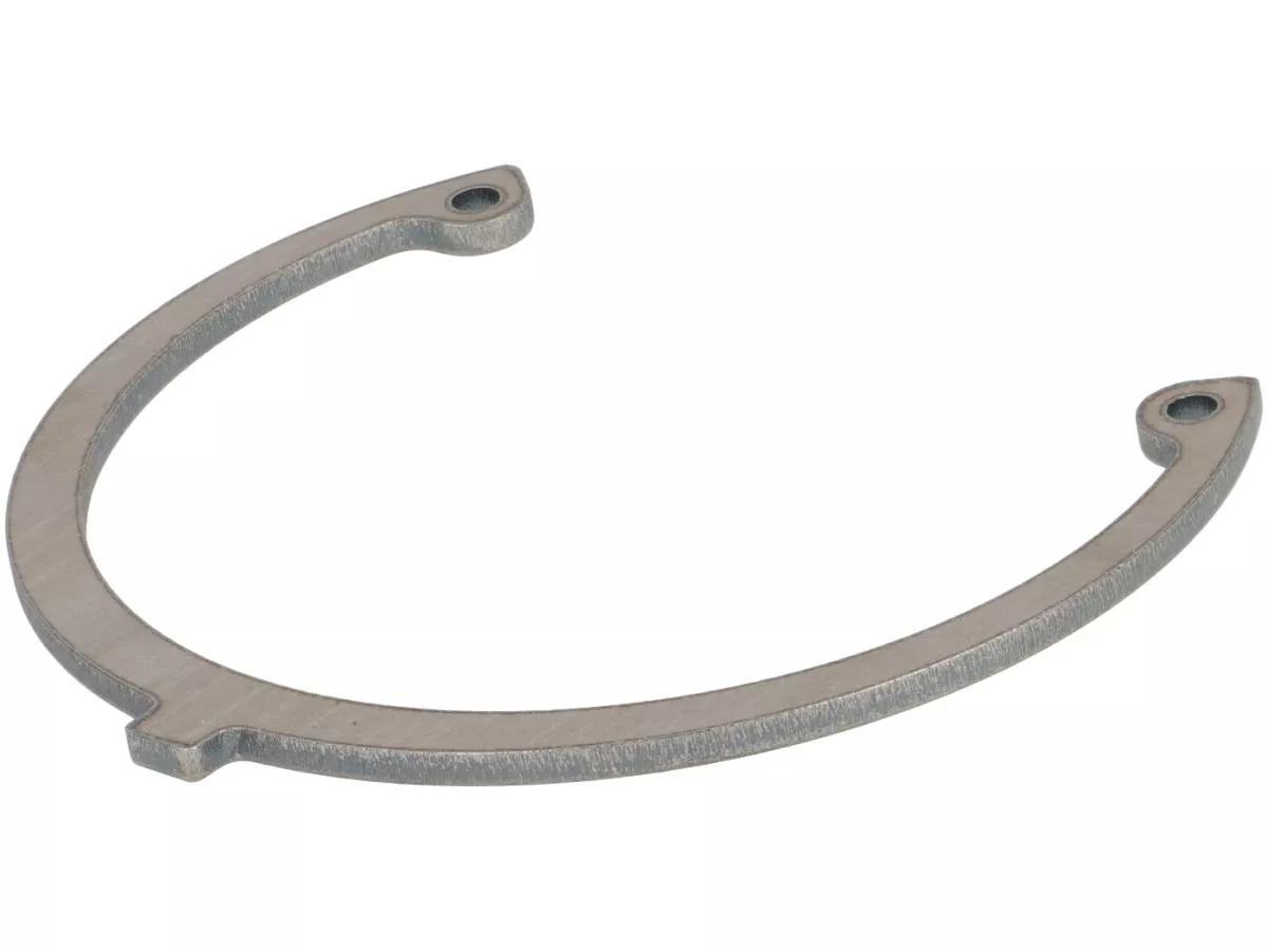 Anillo Seeger con orejeta -BGM ORIGINAL- Ø=62mm - usado para el cojinete del cigüeñal 613912 Lado del embrague - Vespa PX (-1983), Rally, SS180, GS160, GT125, GTR125, TS125, VL150, VD150, VGLA, VGLB