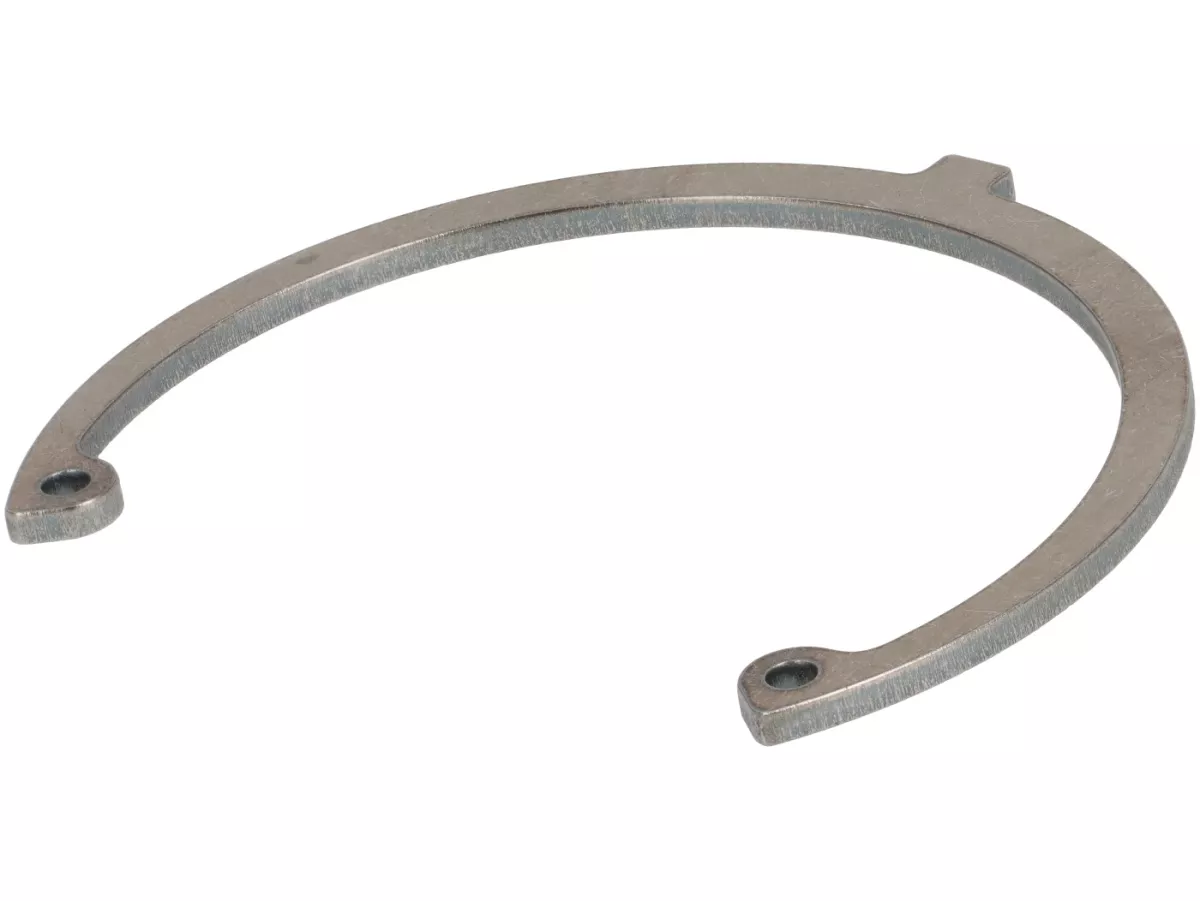 Anillo Seeger con orejeta -BGM ORIGINAL- Ø=62mm - usado para el cojinete del cigüeñal 613912 Lado del embrague - Vespa PX (-1983), Rally, SS180, GS160, GT125, GTR125, TS125, VL150, VD150, VGLA, VGLB