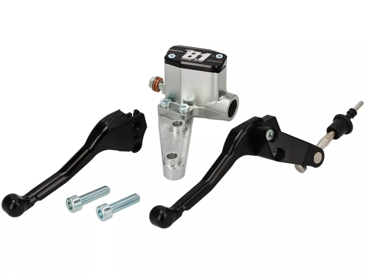 Brake master cylinder (front) -8.1 OTTOPUNTOUNO- piston Ø=11mm, CNC - Vespa​ PK S, PK XL1- rhs, black