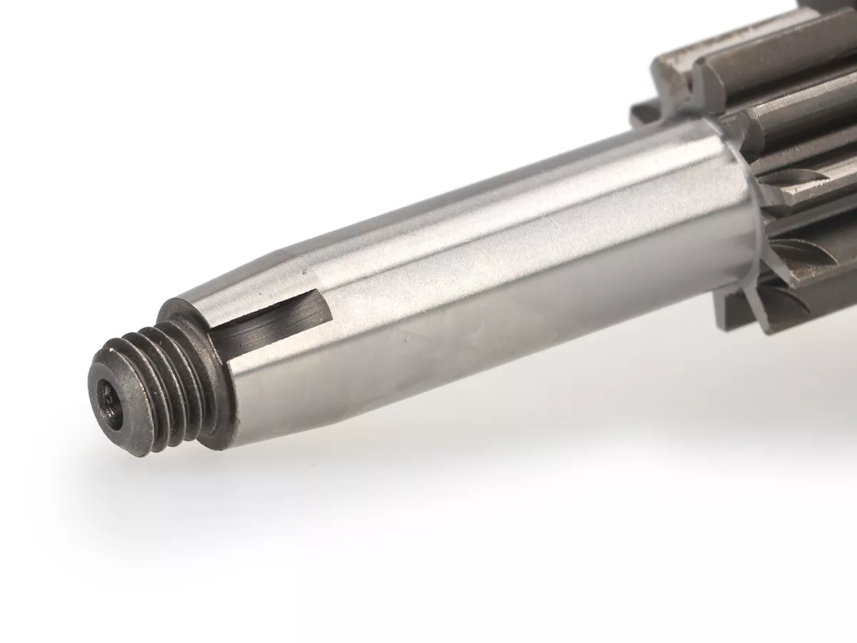 Nebenwelle -CIF 3 Gang- Vespa V50 (V5A1T 92877-, 1965-1971), 50L (9166-1970), 50R (1970-1983), 50 Special (V5A2T, 1970-1972), (V5B1T, 1972-1975), 50 Elestart (V5A3T, 1970-1972), (V5B2T, 1972-1975), 90 (V9A1T 25001-, 1967-1968) - 10-16-22 Zähne