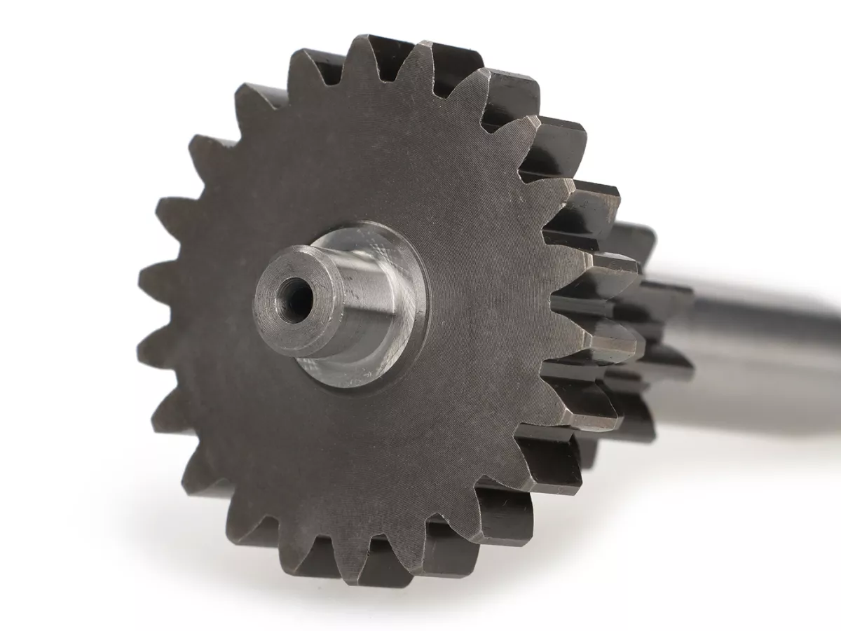 Nebenwelle -CIF 3 Gang- Vespa V50 (V5A1T 92877-, 1965-1971), 50L (9166-1970), 50R (1970-1983), 50 Special (V5A2T, 1970-1972), (V5B1T, 1972-1975), 50 Elestart (V5A3T, 1970-1972), (V5B2T, 1972-1975), 90 (V9A1T 25001-, 1967-1968) - 10-16-22 Zähne