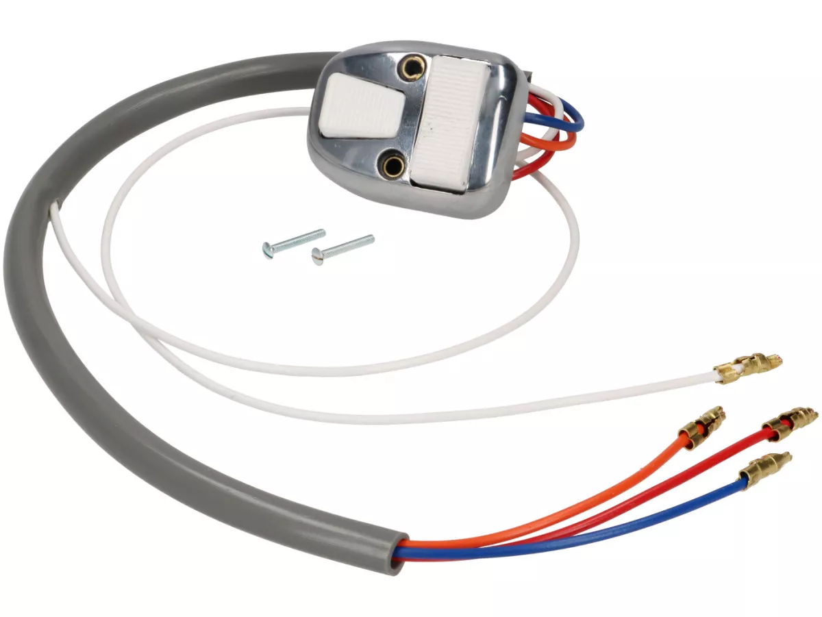 Interruptor de luz -LAMBRETTA- Lambretta LIS 150, TV 175-200 (Serie 3) a partir de 1963 - Blanco