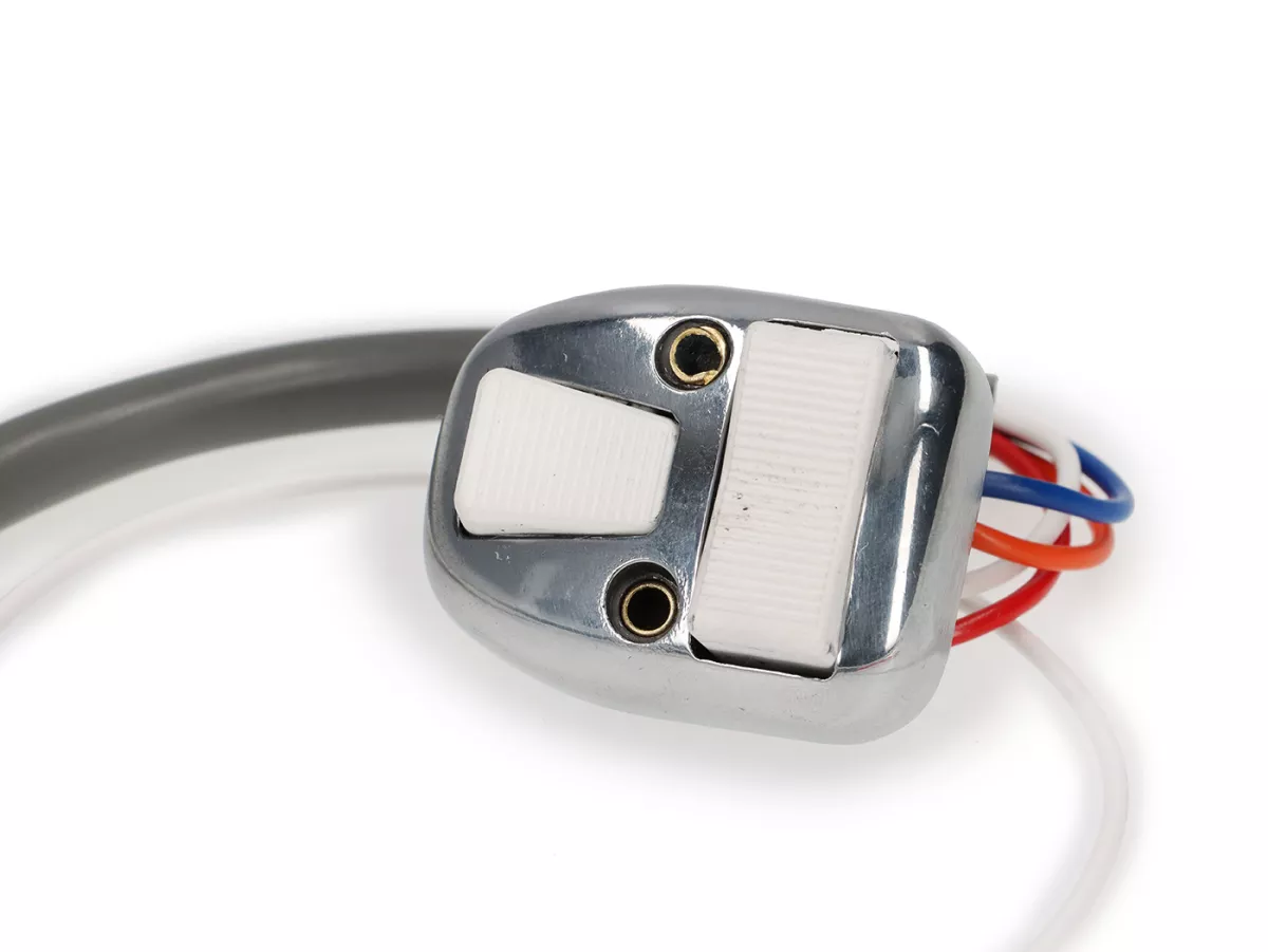 Interruptor de luz -LAMBRETTA- Lambretta LIS 150, TV 175-200 (Serie 3) a partir de 1963 - Blanco