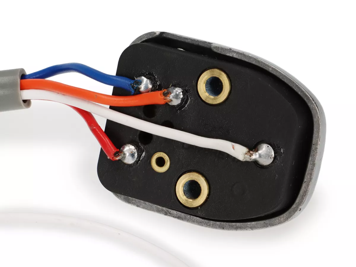 Light switch -LAMBRETTA- Lambretta TV 175 (Series 1-2), TV 175-200 (Series 3) up to 1963 - White