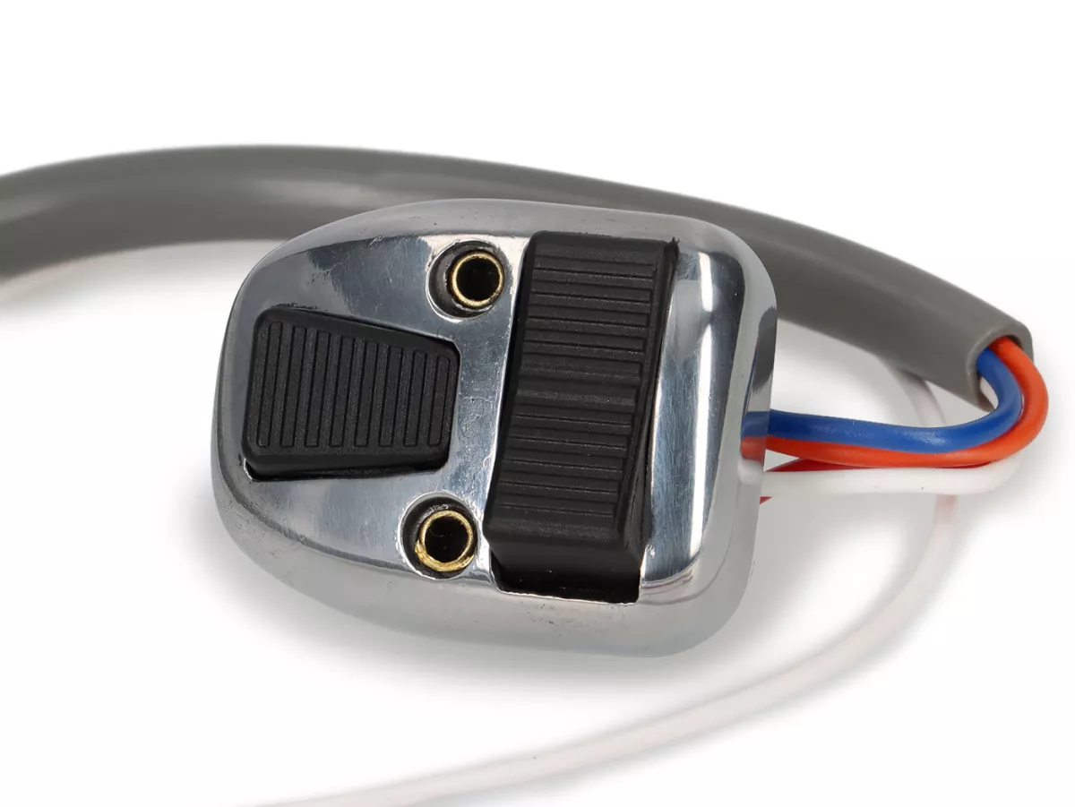 Interruptor de luz -LAMBRETTA- DL, GP, LIS, SX desde mediados de 1966 - Negro