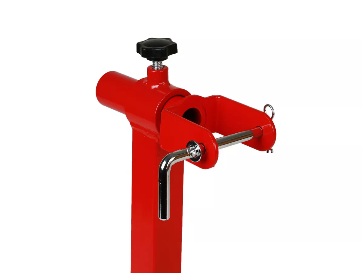 Engine mounting stand - VMC advanced (with support for test tank) - Vespa Smallframe/Largeframe V50, PV, ET3, PK, PX, T5, Rally, Sprint, VBA, VBB, VNB, VBC, GT, GTR, TS, SS180, GS160, Motovespa Largeframe 125/150 - 125N (V60M), 125S (V60MS), 125N (V101M),