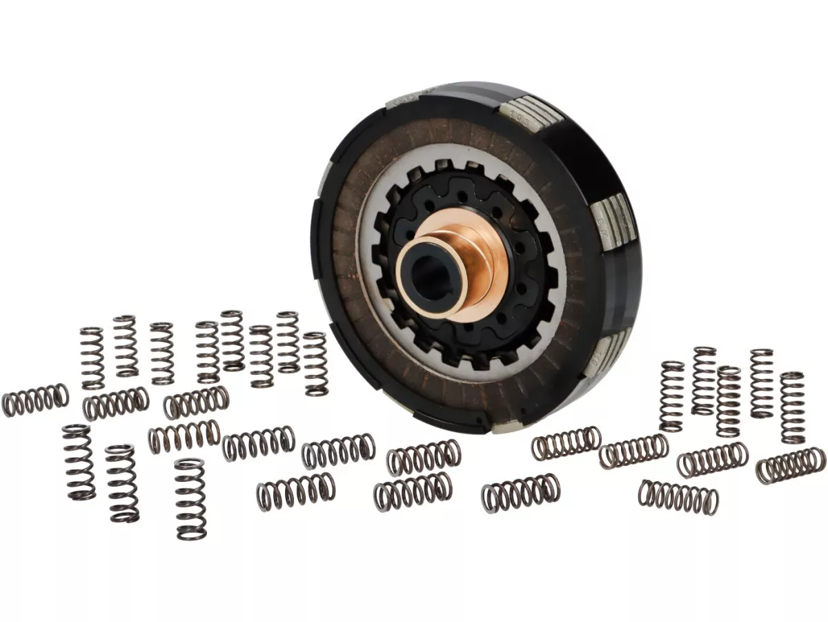 Clutch set -VMC 10 Molle ERGAL- Typ Cosa2/FL- Vespa Cosa2 125 (VNR2T), Cosa2 150 (VLR1T), Cosa2 200 (VSR1T), PX 125 (1995-), PX 150 (1995-), PX 200 (1995-) - without clutch sprocket
