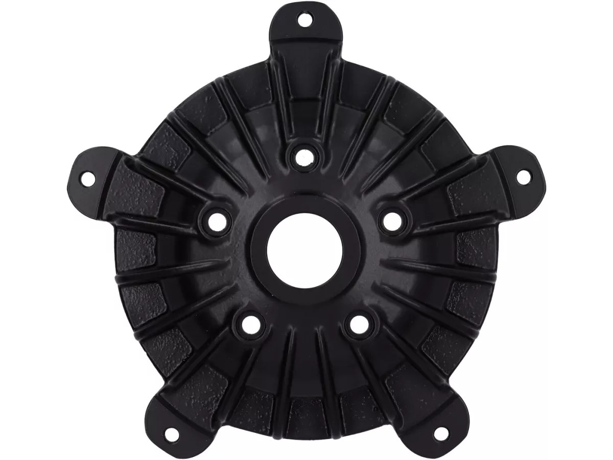 Mozzo ruota anteriore 10 -PLC CORSE- utilizzato per il montaggio di Vespa 2,10 pollici cerchio su Vespa ET2, ET4, LX, LXV, S 50-150 - adatto anche per PIAGGIO Hexagon, Sfera RST, ZIP II, ZIP SP - argento