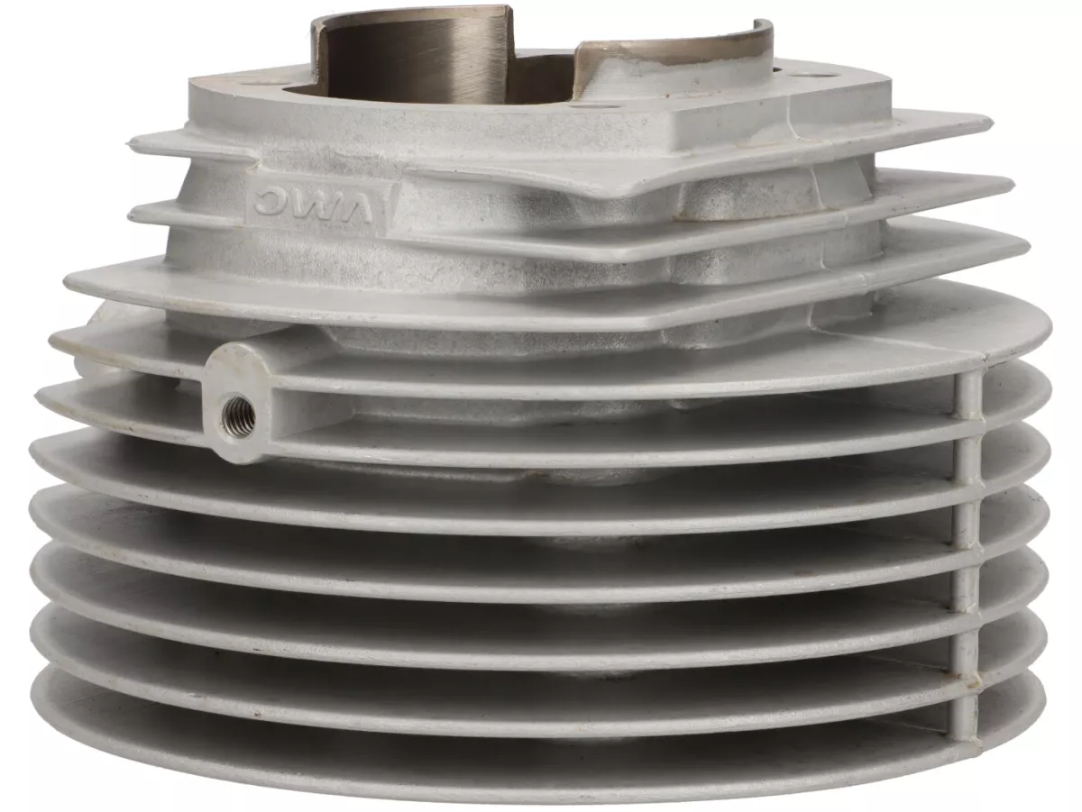 Cylinder -VMC ET7 made by Gilardoni / Wössner Pistons - 144 cc Ø60, stroke=51mm, aluminium, 3-piece exhaust- Vespa PV125, ET3, PK125
