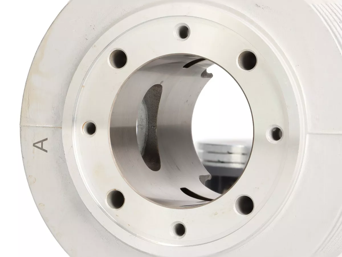 Cilindro -VMC ET6 - 144 ccm Ø60, carrera=51mm, aluminio, escape de 1 pieza- Vespa PV125, ET3, PK125