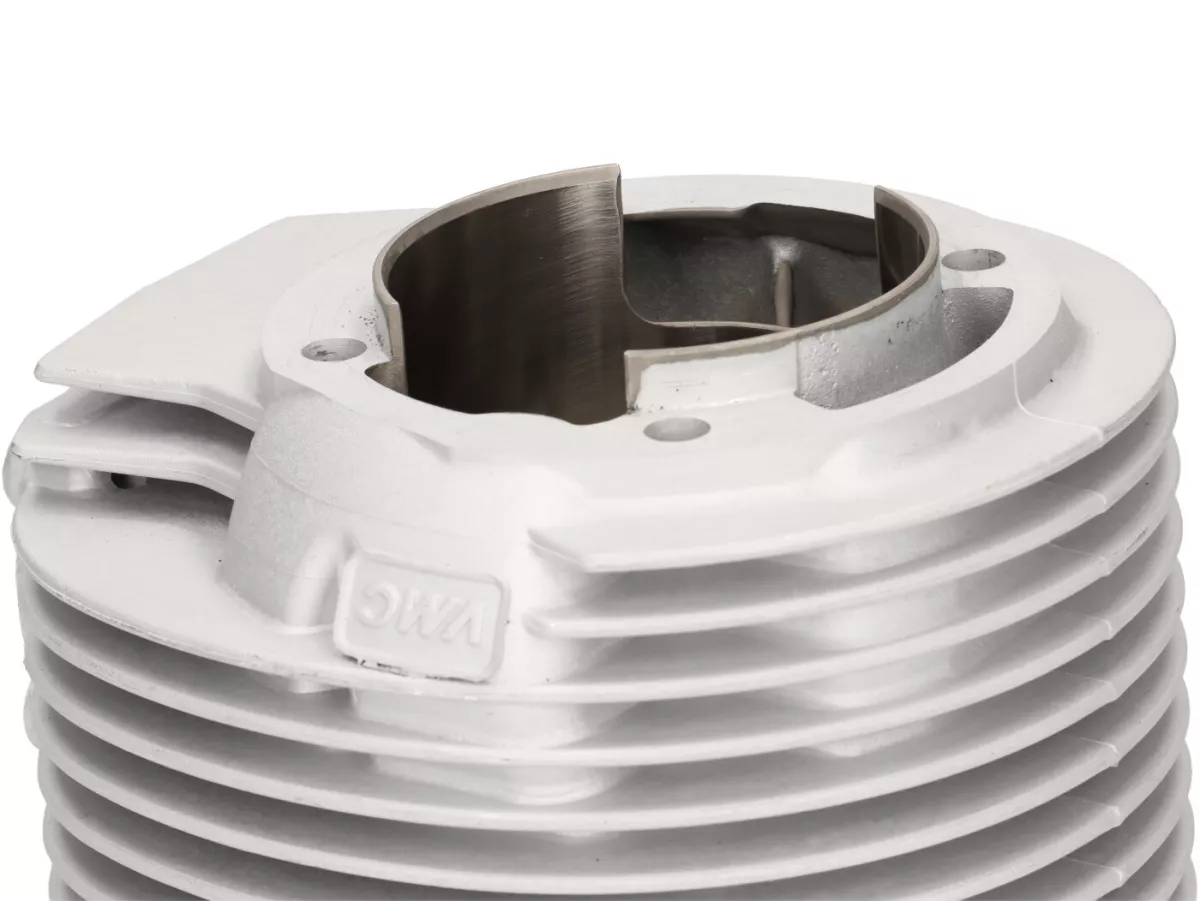 Cylinder -VMC Explorer 244 Ø72, slaglängd = 60 mm, vevstakslängd = 126 mm, aluminium, centralt tändstift - Vespa PX200, Rally200, Cosa200