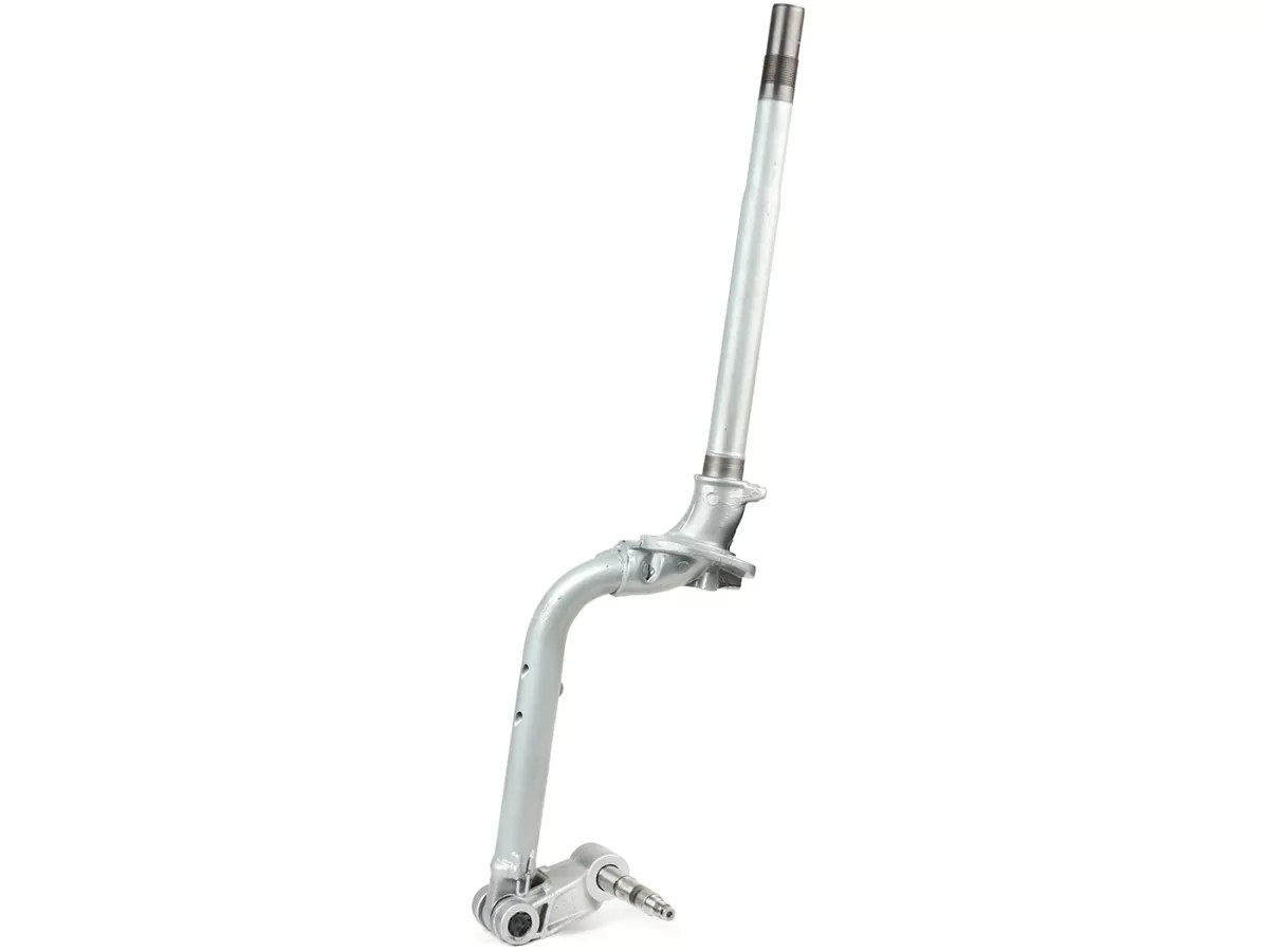 Fork - Steering tube - Steering tube with swing arm -OEM LML Ø20mm axle- Vespa PX80, PX125, PX150, PX200 Lusso (1984-) - silver grey
