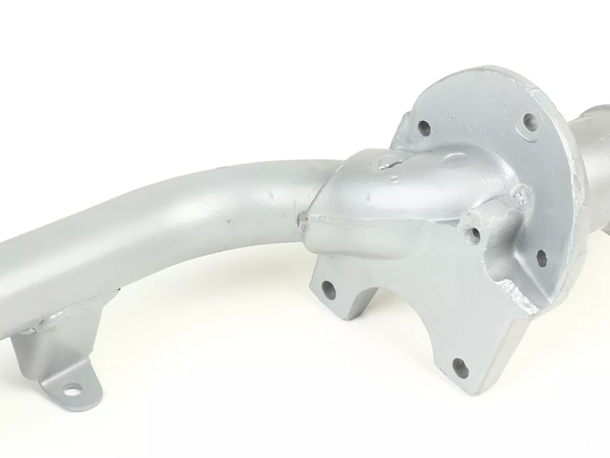 Fork - Steering tube - Steering tube with swing arm -OEM LML Ø20mm axle- Vespa PX80, PX125, PX150, PX200 Lusso (1984-) - silver grey