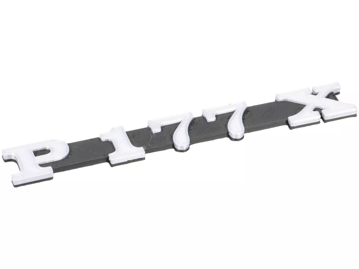 【本日3/24まで出品】vespa PX エンジン側パネル VESPTEC P177X lettering for Vespa P125-150XPX 150 E left side