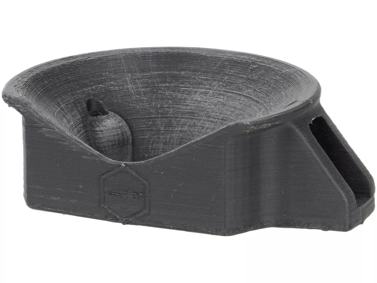 Corong pemasukan -VESPTEC- untuk sambungan karburator SI 28 = Ø28mm