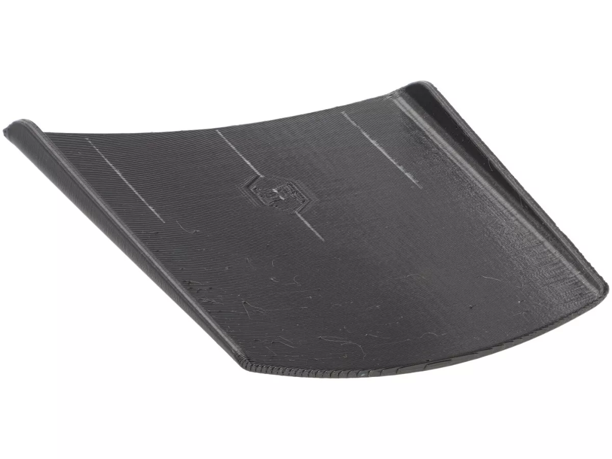 Tapa de piloto trasero -VESPTEC- Rallylook para Vespa PX antigua (-1983) - plástico (gris)