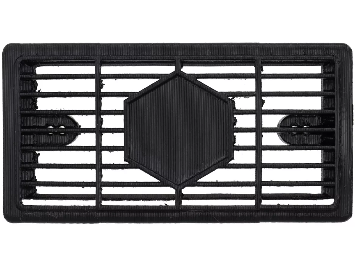 Horn grill -VESPTEC PE style- for horn cover PX EFL/Lusso (1984-) - plastic