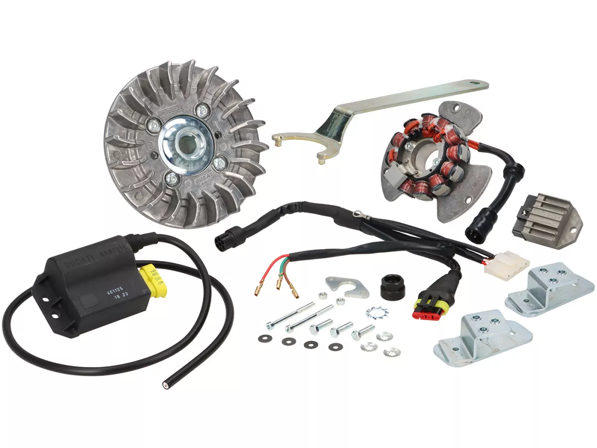 Ignition -CASA LAMBRETTA DUCATI CASATRONIC 12V electronic- Lambretta GP, DL - 2800g - Standard