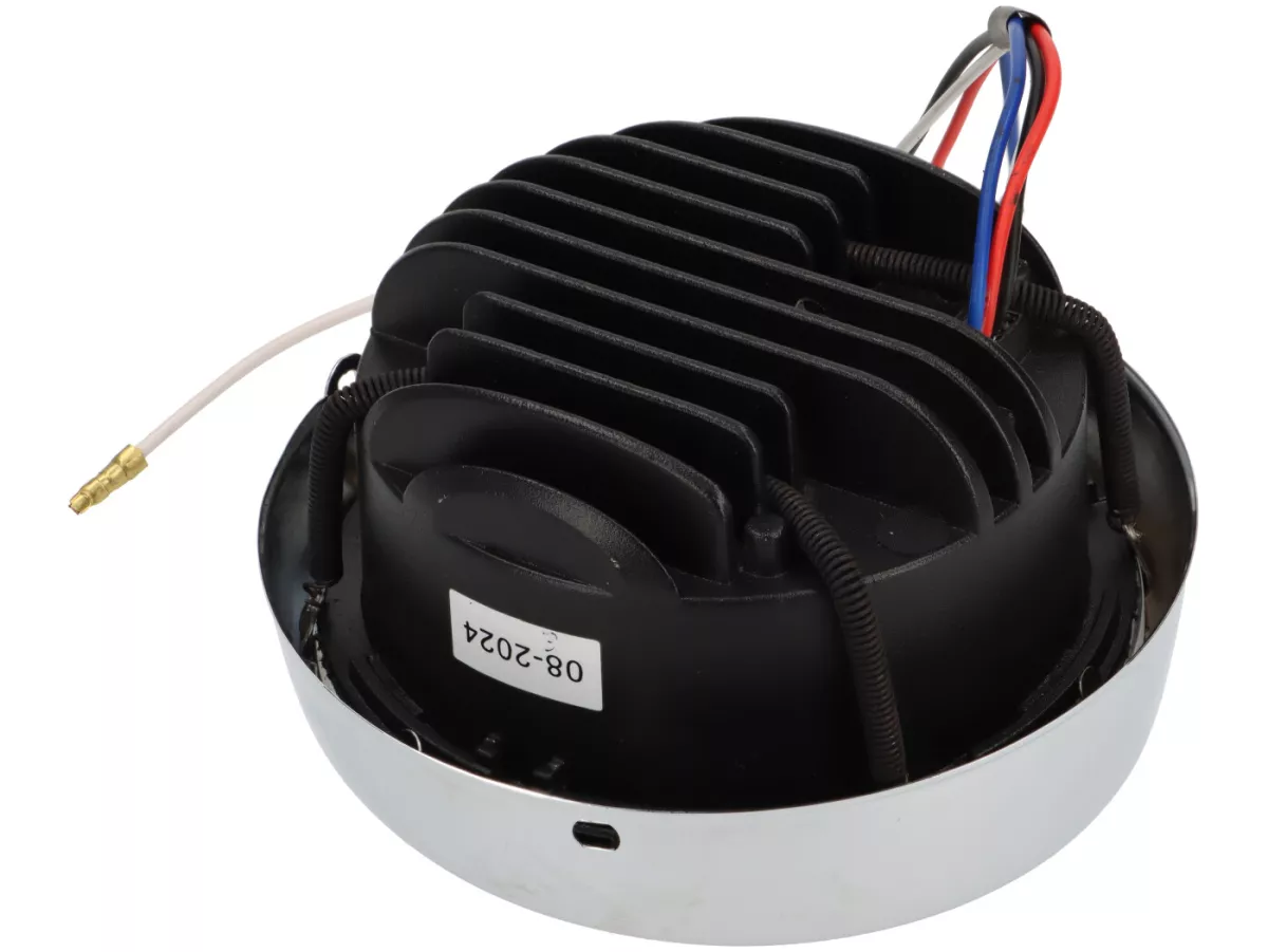 Juego de faros -CASA PERFORMANCE- LED - 12V AC / DC - para conversión de Lambretta LI (series 1-2)
