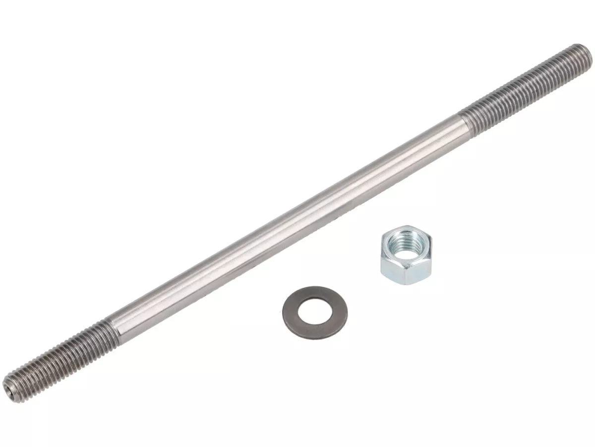 Stiftbultsats -CRIMAZ Racing- M7 x 160mm, höghållfast stål, rullad gänga- används för Vespa V90, PV125, ET3, PK80, PK125 cylindrar (för vevaxelslag=54mm)