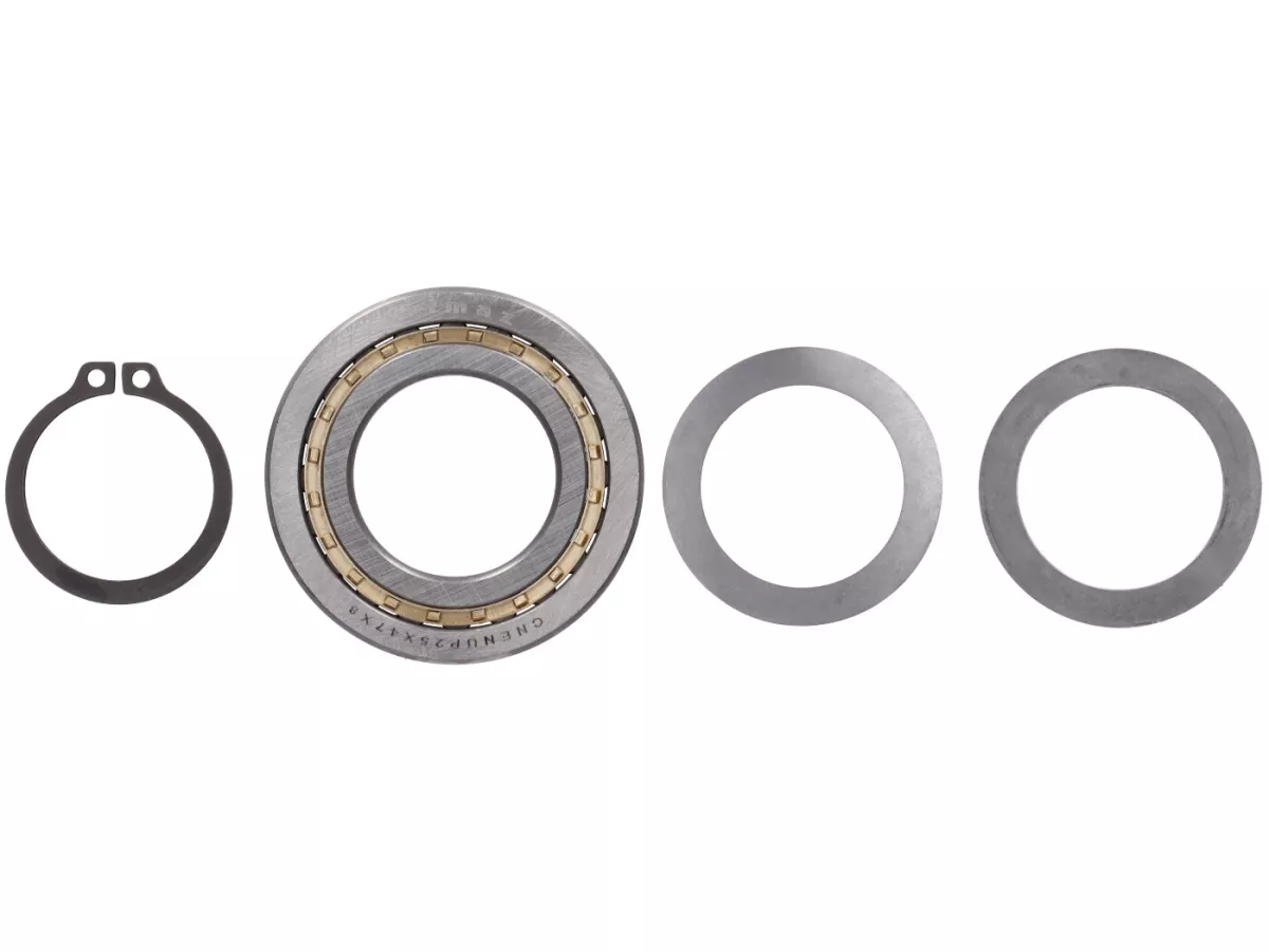 Roller bearing -CRIMAZ NUP 16005 (25x47x8mm)- used for primary gear Vespa V50, V90, SS50, SS90, PV125, ET3, PK S, PK XL