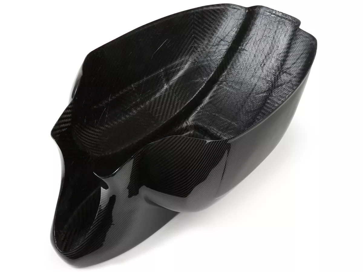 Rear frame carbon -CRIMAZ Indy Project- Vespa V50-90, PV125, ET3, PK