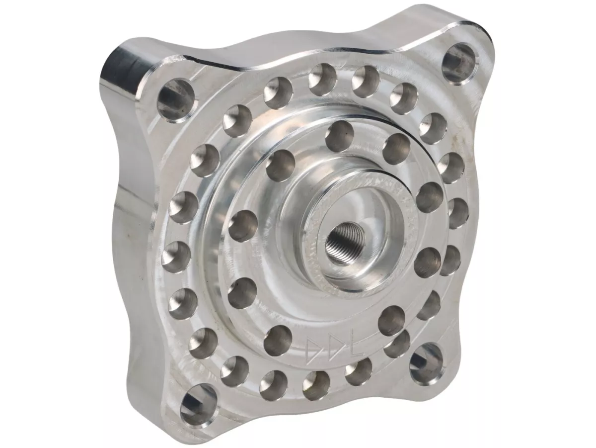 Cylinder head incl. cylinder base spacer (4mm) -DDL TUNING Ø65.5mm, 55mm stroke- Piaggio 180cc LC 2-stroke Maxi - Gilera Runner FX/FXR 125-180, Italjet Dragster 125-180, Piaggio Hexagon LX/LXT 125-180