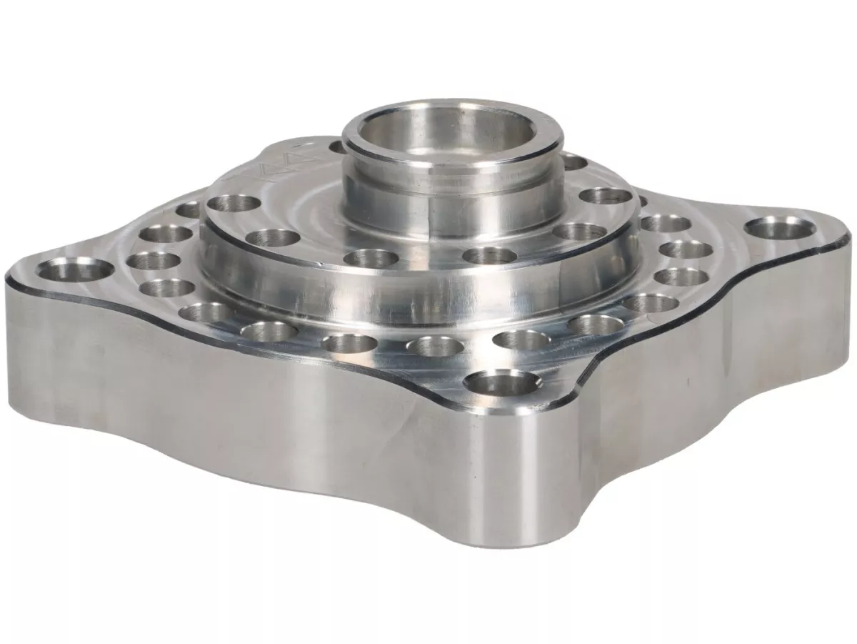 Cylinder head incl. cylinder base spacer (4mm) -DDL TUNING Ø65.5mm, 55mm stroke- Piaggio 180cc LC 2-stroke Maxi - Gilera Runner FX/FXR 125-180, Italjet Dragster 125-180, Piaggio Hexagon LX/LXT 125-180