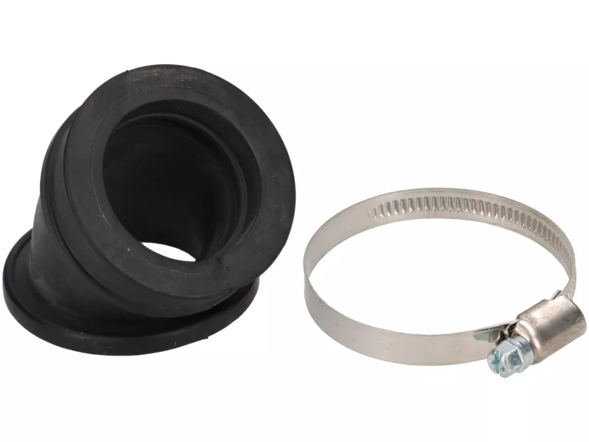Collettore di aspirazione -DDL Tuning Alu CNC- Piaggio 2 tempi Maxi - AW=40mm, passaggio=35mm