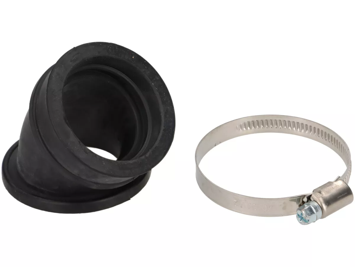 Collettore di aspirazione -DDL Tuning Alu CNC- Piaggio 2 tempi Maxi - AW=40mm, passaggio=35mm