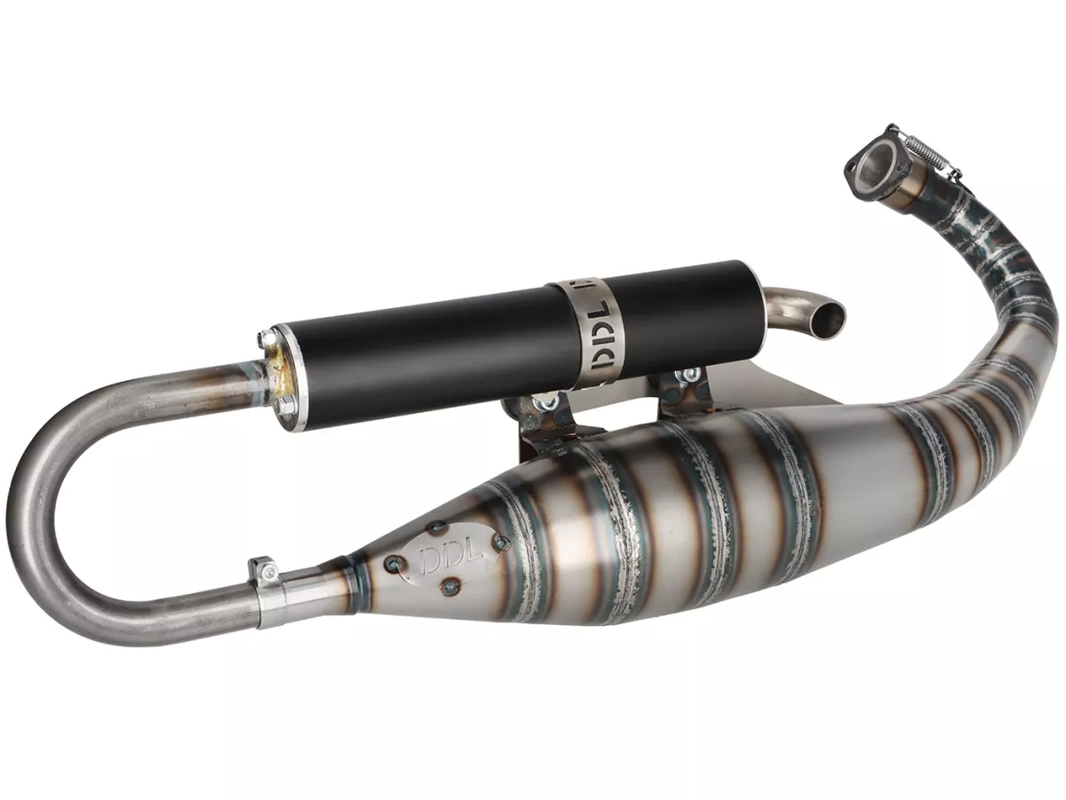 Knalpot -DDL TUNING 52mm stroke - Piaggio 125-180cc AC/LC 2-tak Maxi - Gilera Runner FX/FXR 125-180, Italjet Dragster 125-180