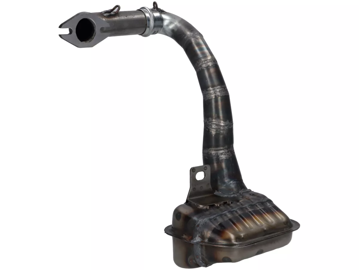 Scarico -DEXTER RACING- Classic Box 3.0 Ø32mm- Vespa Smallframe V50, 50N/L/R, 50 Special