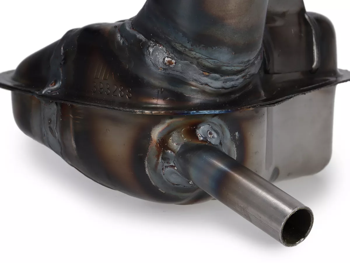 Scarico -DEXTER RACING- Classic Box 3.0 Ø32mm- Vespa Smallframe V50, 50N/L/R, 50 Special