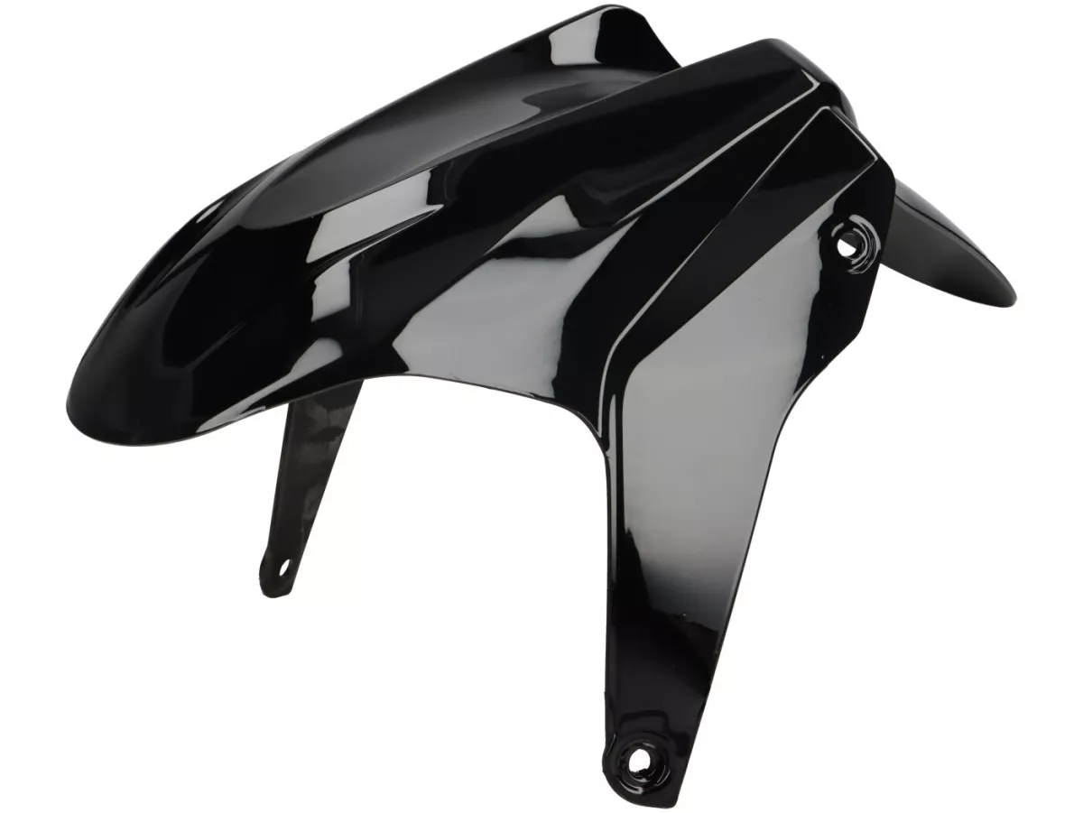 Set di parti della carenatura -DMP- 7 pezzi - Yamaha Aerox 2013 (YQ50/L, 2 tempi), MBK Nitro 2013 (YQ50/L, 2 tempi) - nero
